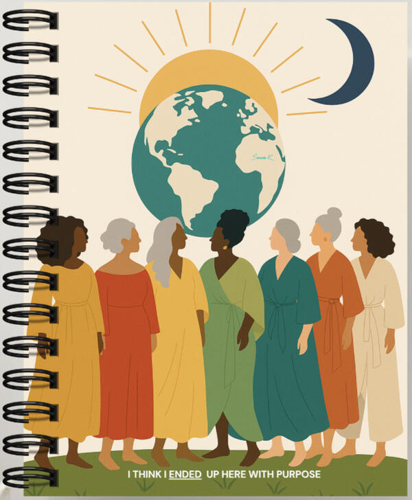 Women's Limited Edition Cover- I Think I Ended Up Here With Purpose Here With Purpose - Legacy Planner